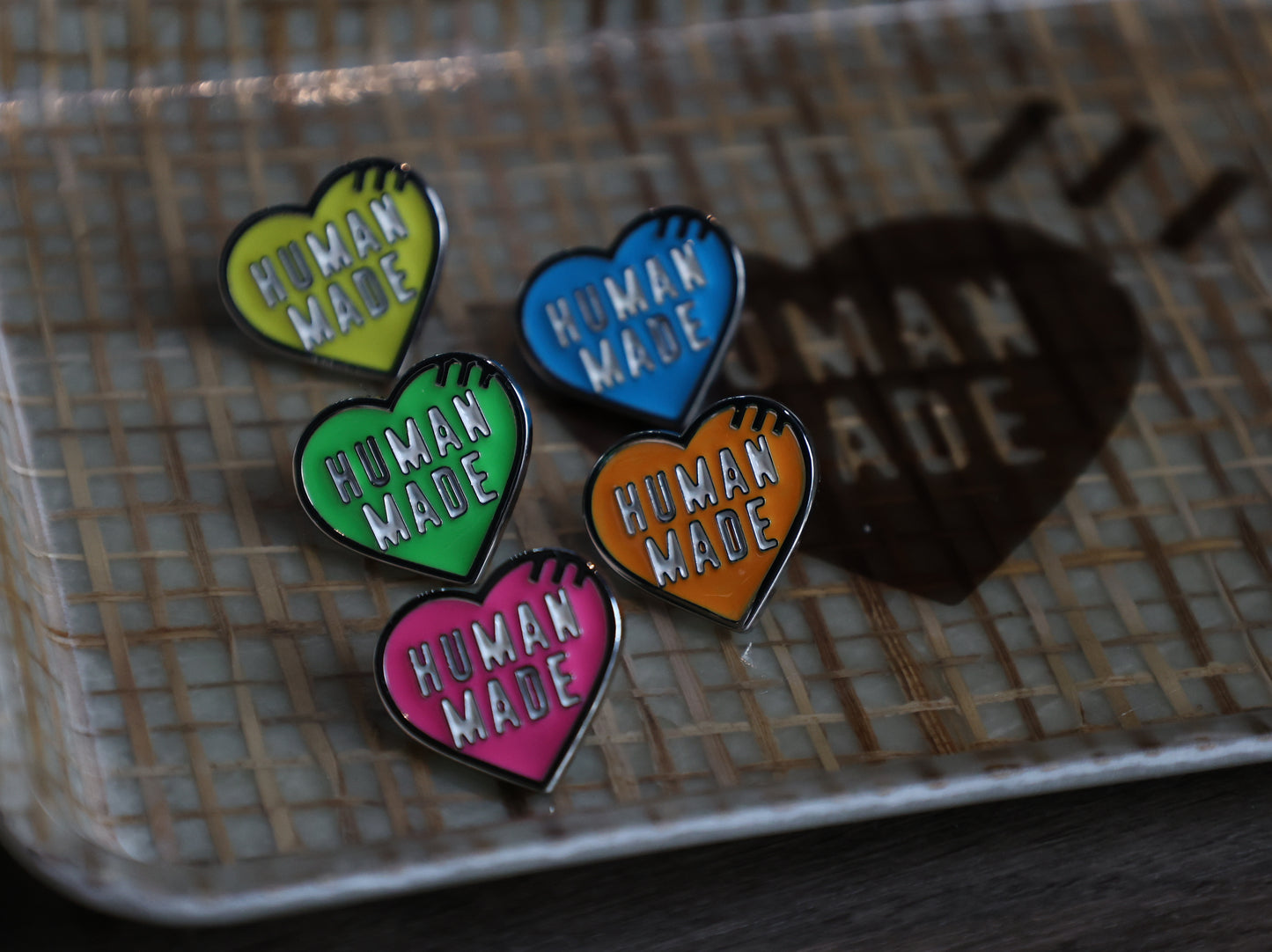 【現貨】HUMAN MADE COLOR PINS SET