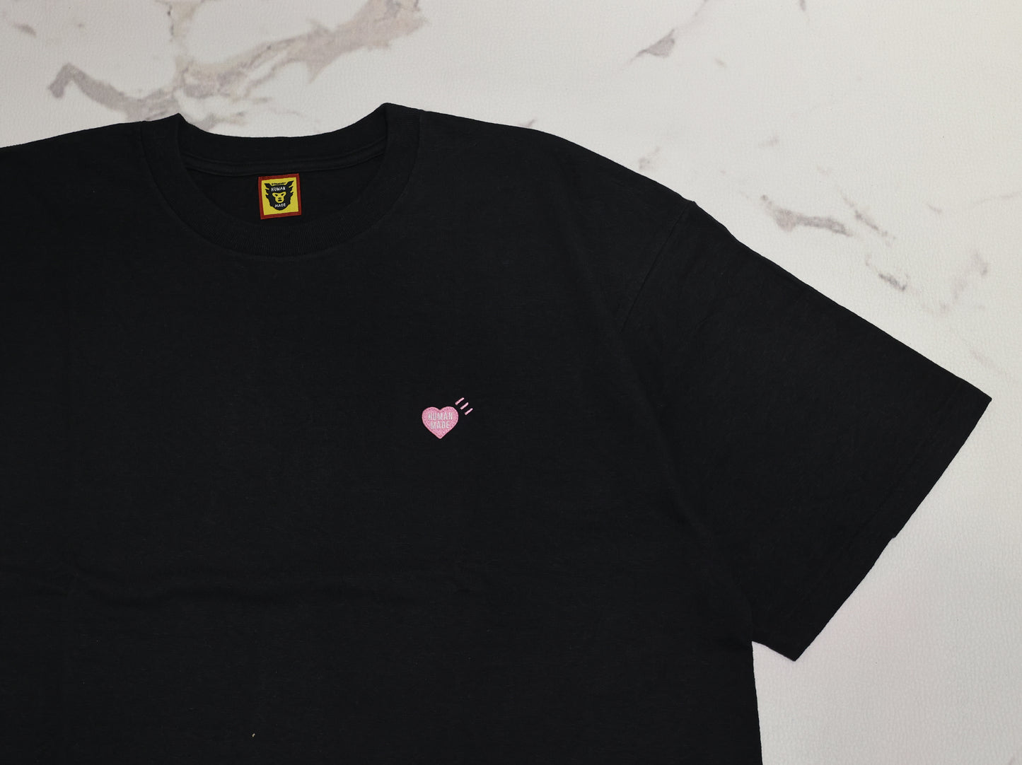 【現貨】HUMAN MADE 24SS ORANGE HEART BADGE T-SHIRT - HM27CS065