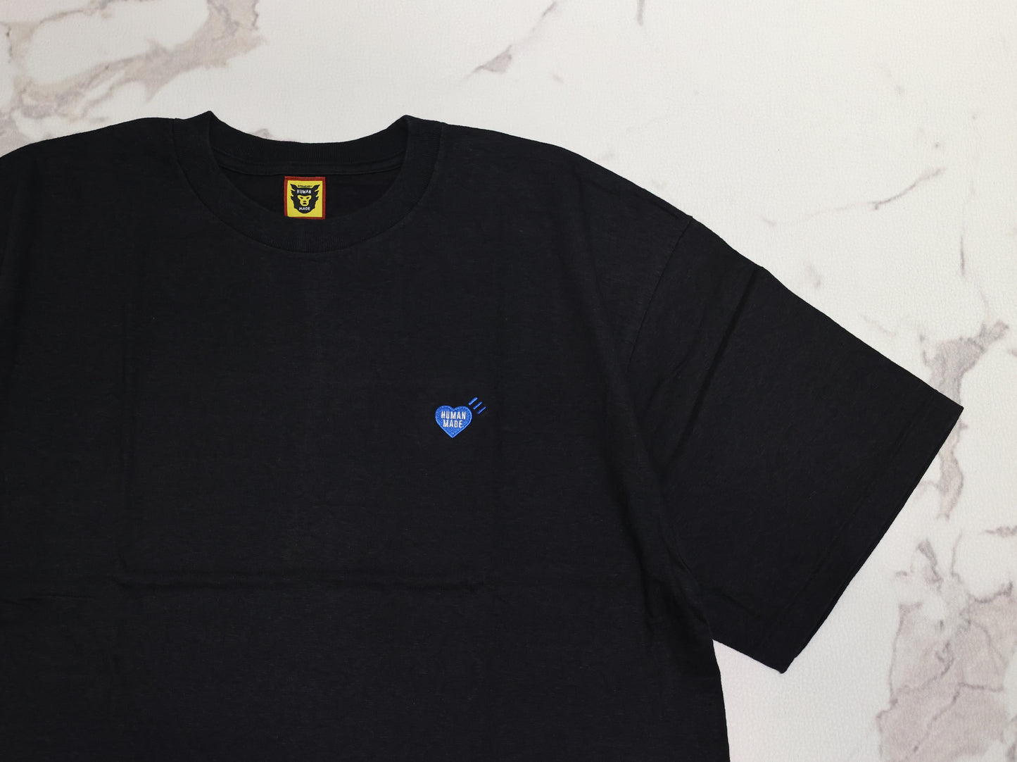 【現貨】HUMAN MADE 24SS BLUE HEART BADGE T-SHIRT - HM27CS062