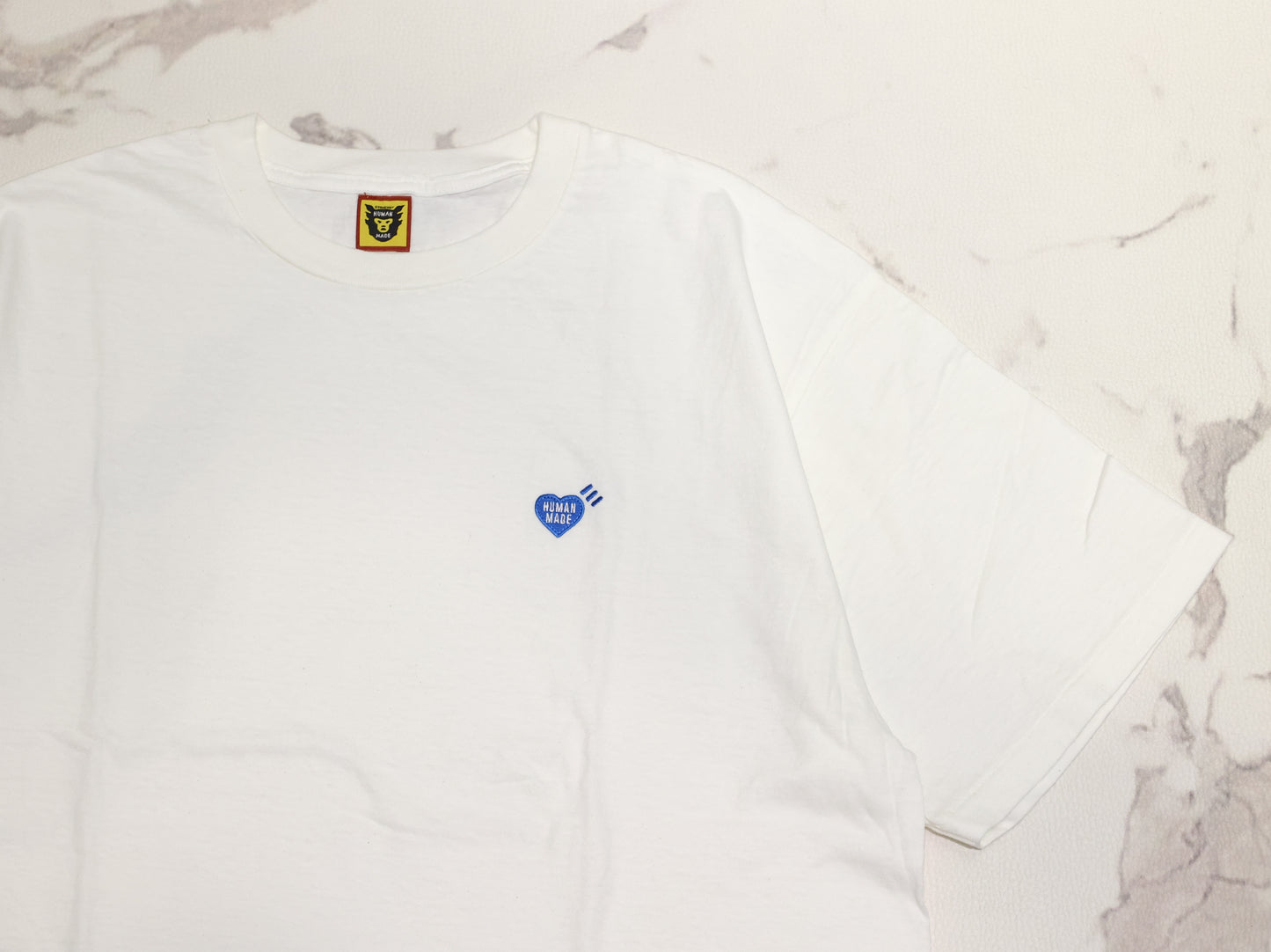 【現貨】HUMAN MADE 24SS BLUE HEART BADGE T-SHIRT - HM27CS062