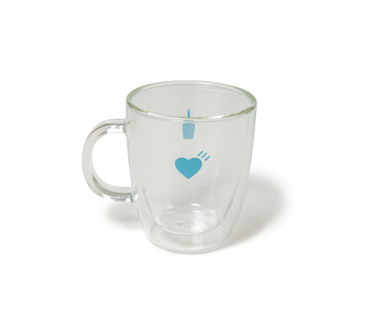 【現貨】HUMAN MADE X BLUE BOTTLE 22AW DOUBLE WALL GLASS MUG - XX24GD003