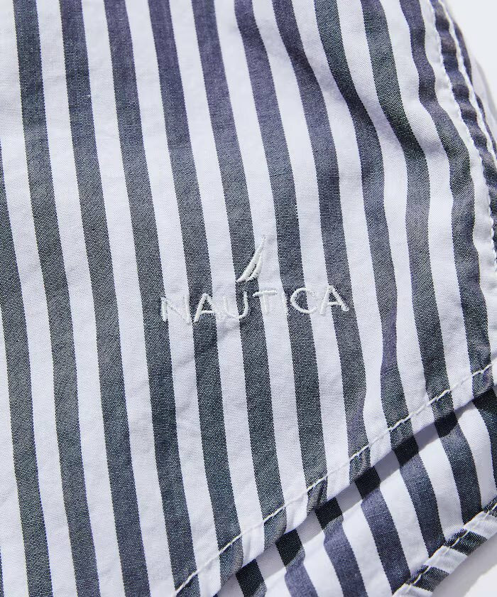 【現貨】NAUTICA FADED S/S SHIRT (BROADCLOTH STRIPES)