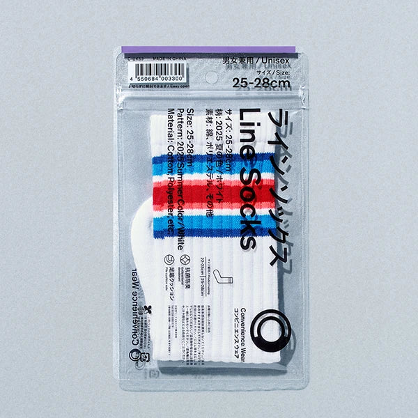 【現貨】FAMILYMART LINE SOCKS 2025 SUMMER COLOR