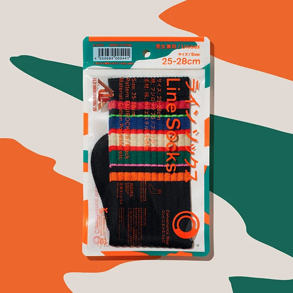 【現貨】FAMILYMART LINE SOCKS FUJI ROCK25