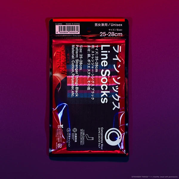 【現貨】FAMILYMART X STRANGERS THINGS LINE SOCKS