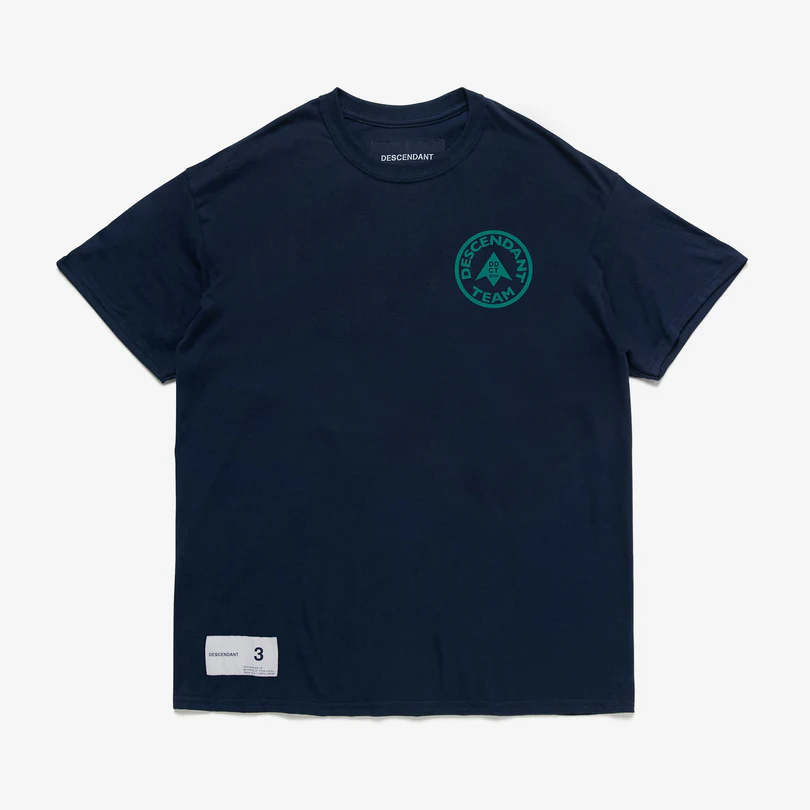 【現貨】DESCENDANT 23SS TEAM SS - 231ATDS-STM06S