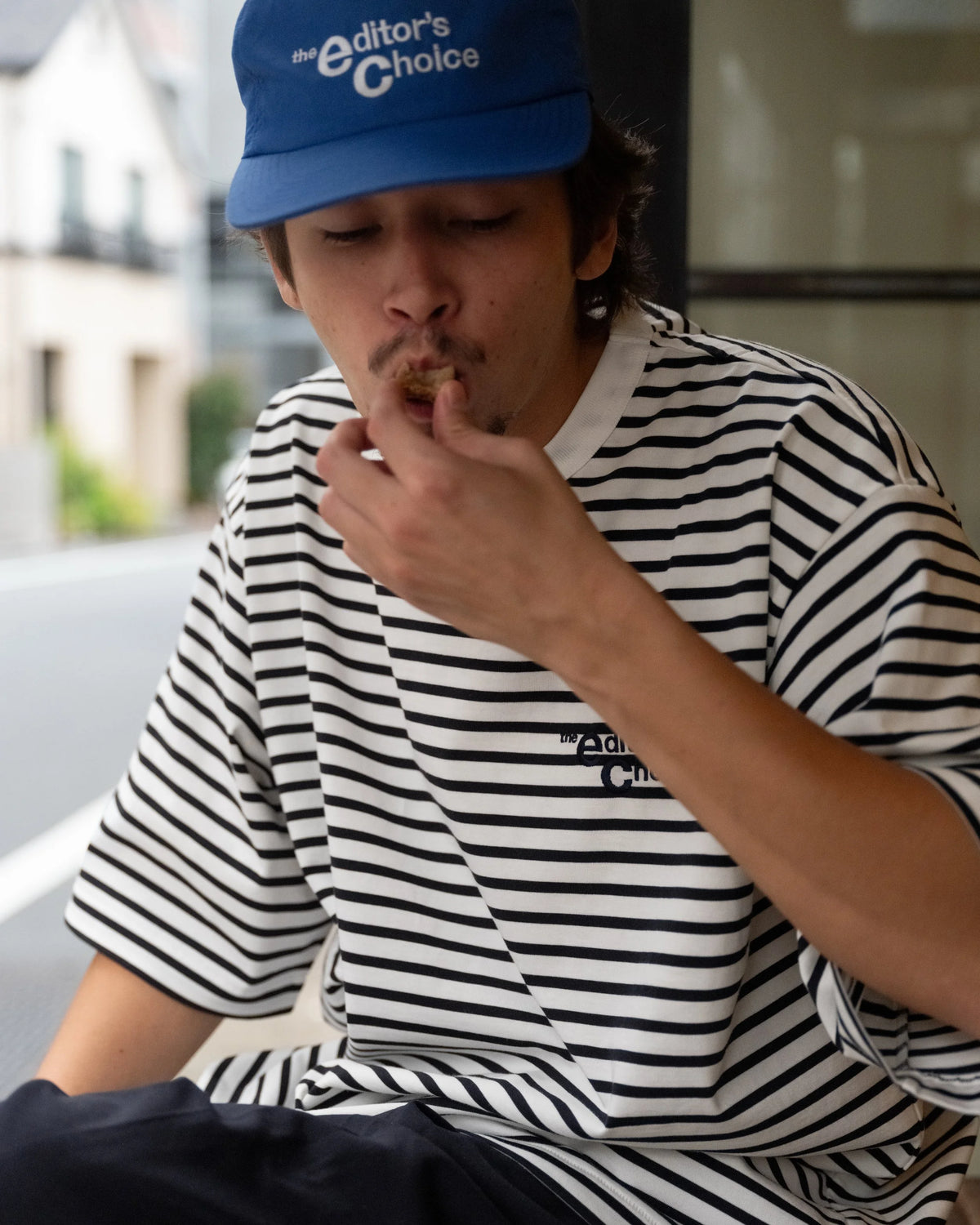 【現貨】THE E_C NYCO BIG CAP - BLUE