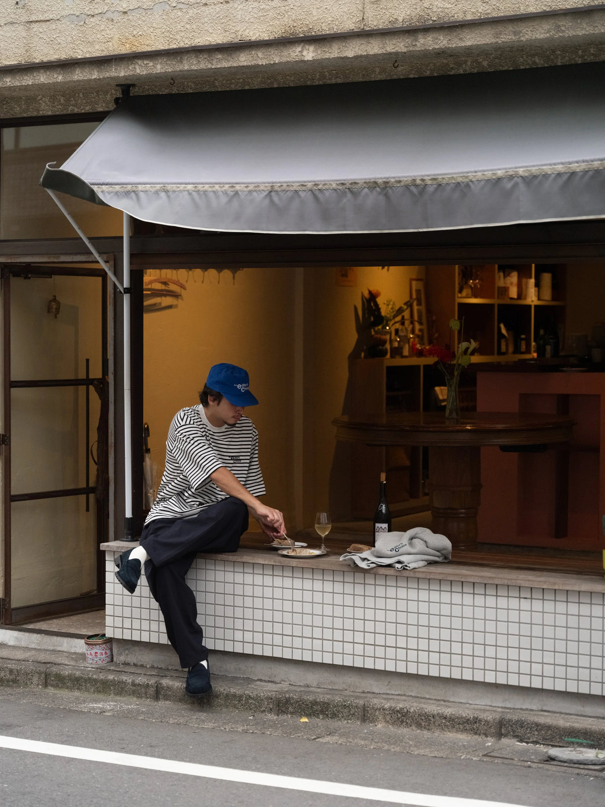【現貨】THE E_C NYCO BIG CAP - BLUE