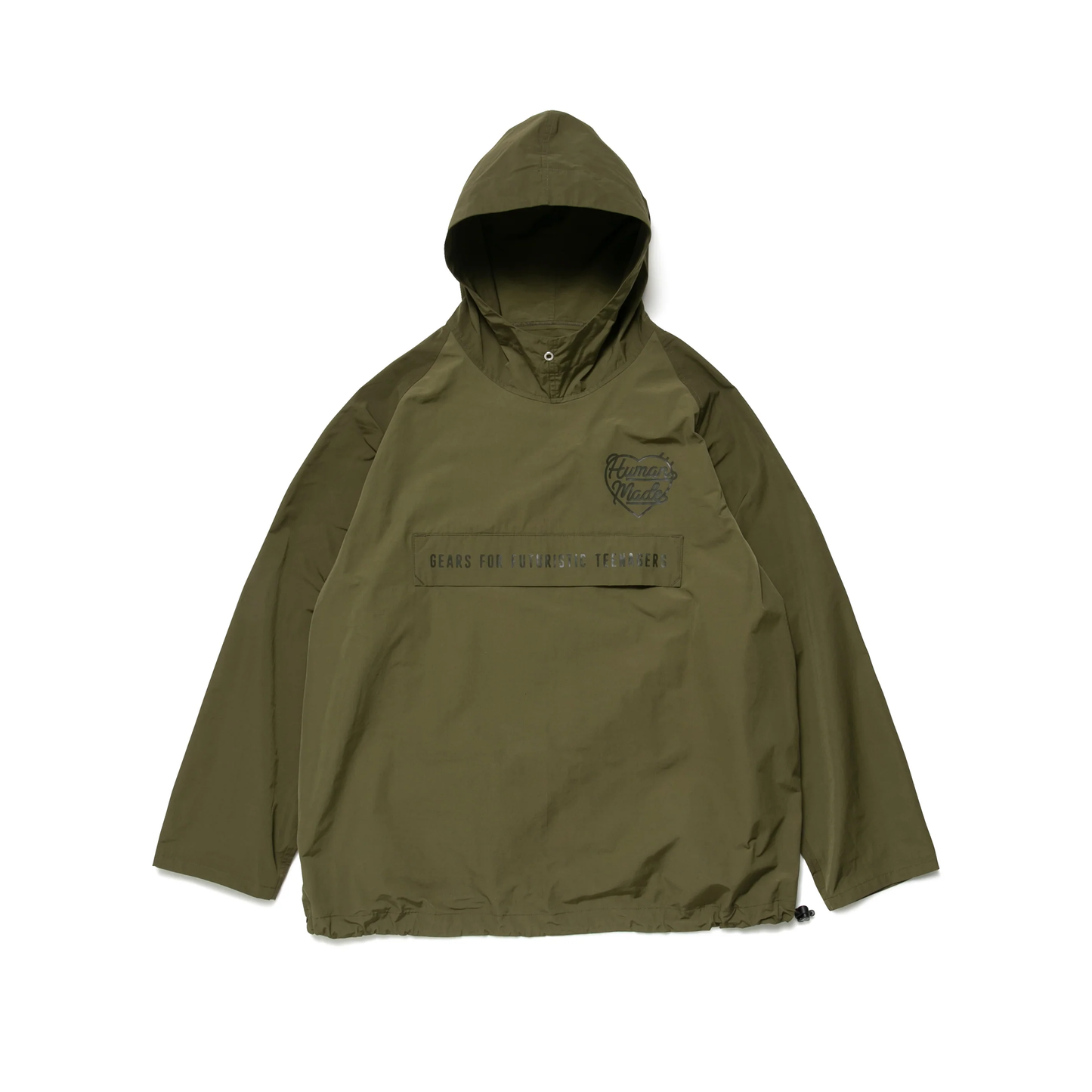 【現貨】HUMAN MADE 22AW HALF-ZIP ANORAK - HM24JK004