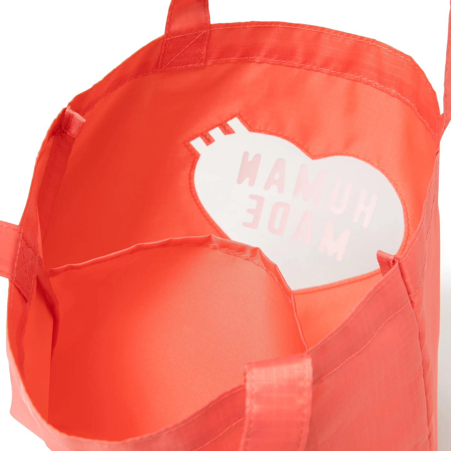 【現貨】HUMAN MADE 22AW NYLON RIPSTOP HEART TOTE BAG - HM24GD041