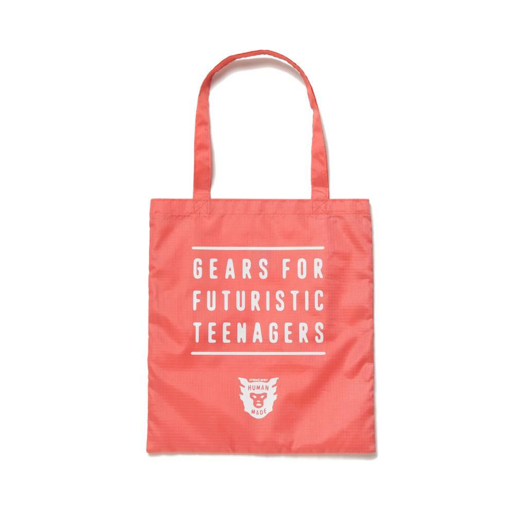【現貨】HUMAN MADE 22AW NYLON RIPSTOP HEART TOTE BAG - HM24GD041