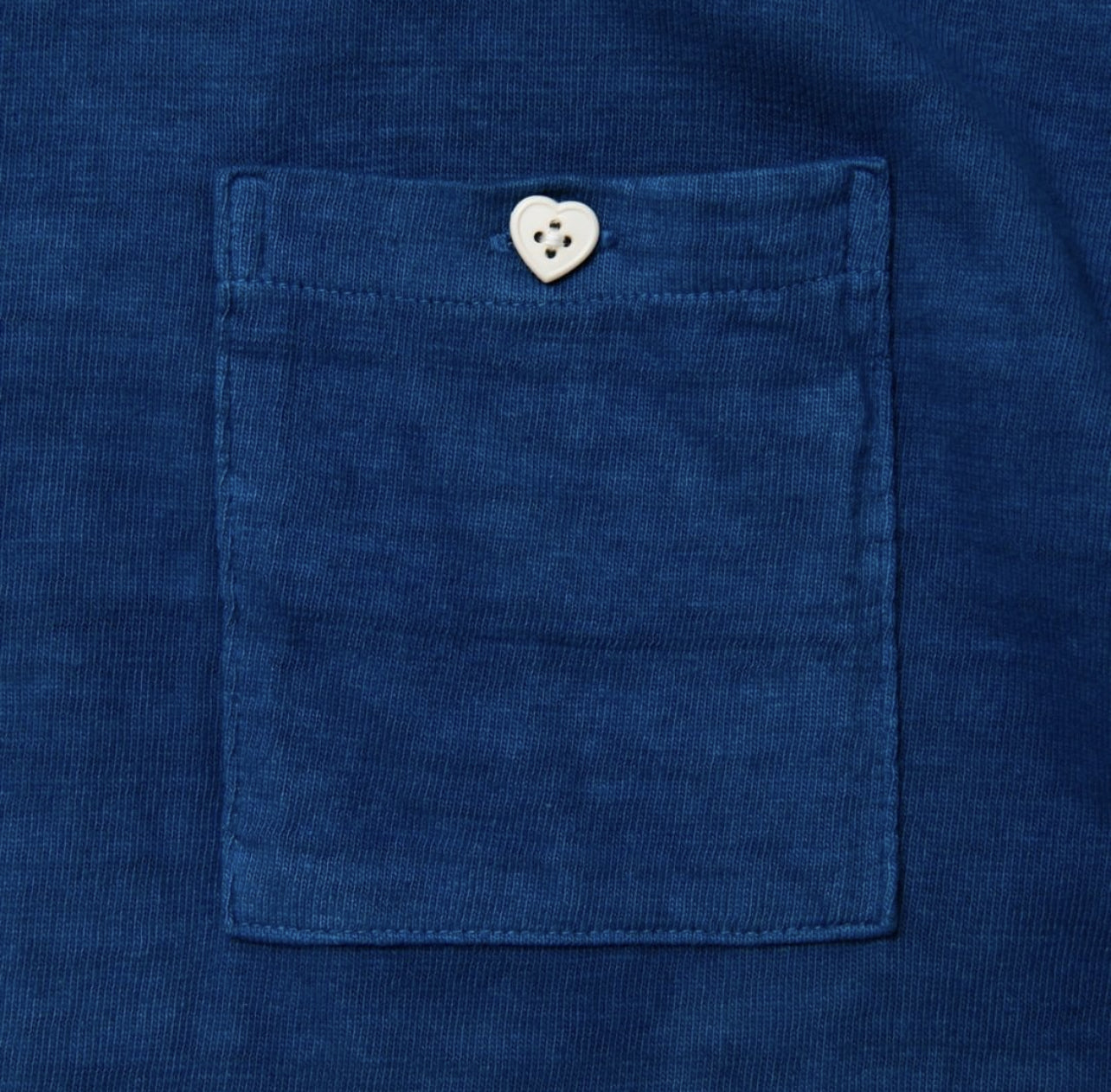 【現貨】HUMAN MADE 22SS INDIGO POCKET T-SHIRT - HM23CS036