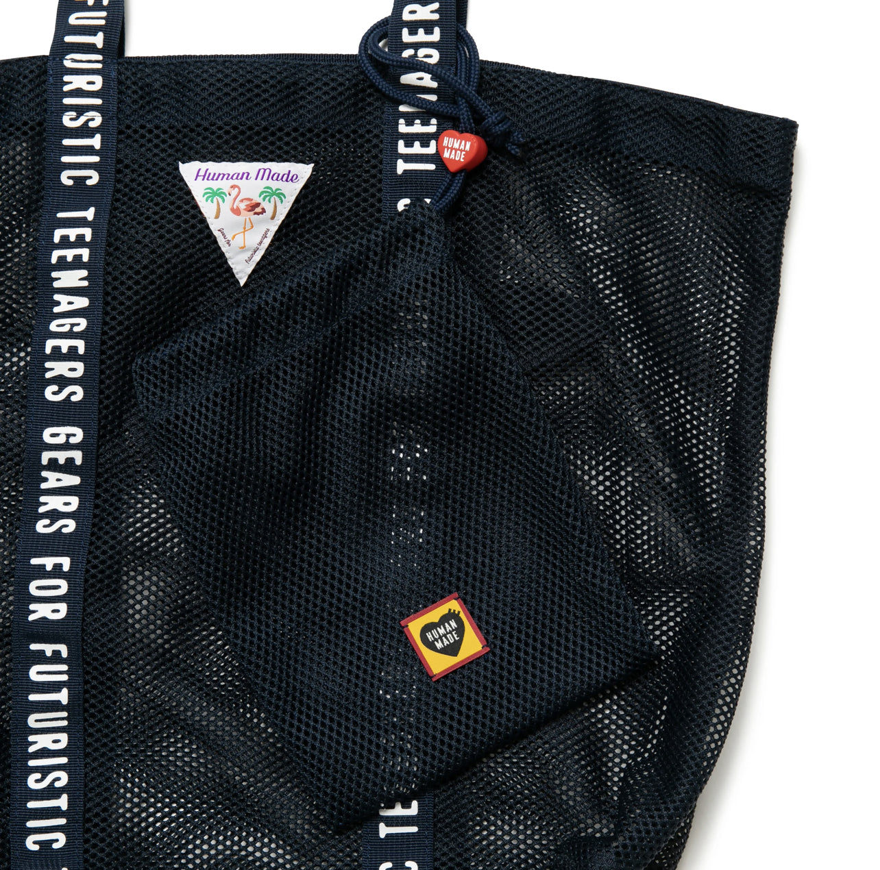 【現貨】HUMAN MADE 22SS MESH TOTE BAG - HM23GD131