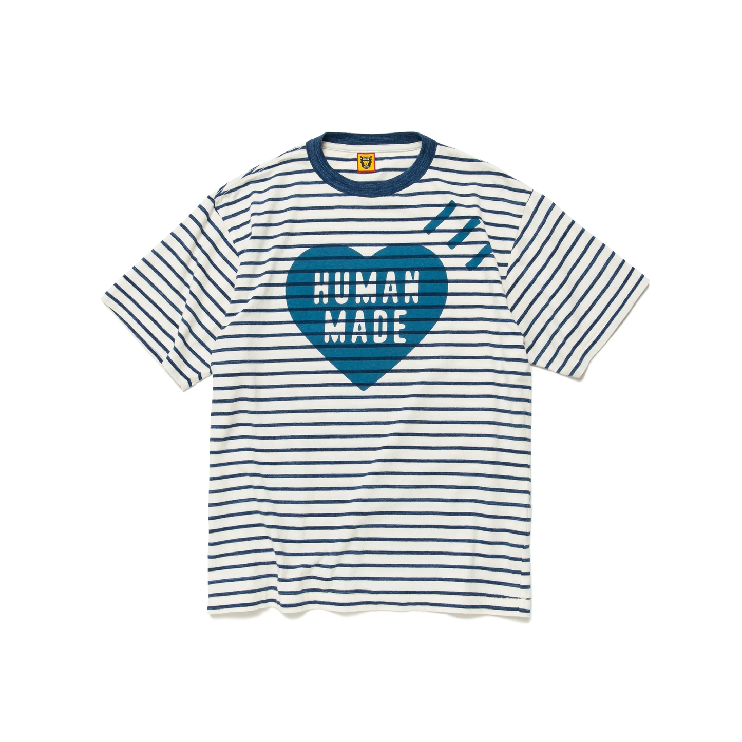 【現貨】HUMAN MADE 23SS STRIPED HEART T-SHIRT - HM25CS033