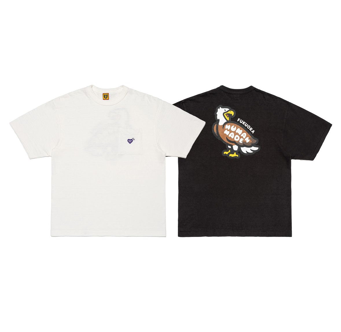 【現貨】HUMAN MADE 24SS POCKET T-SHIRT FUKUOKA - HM27CS054