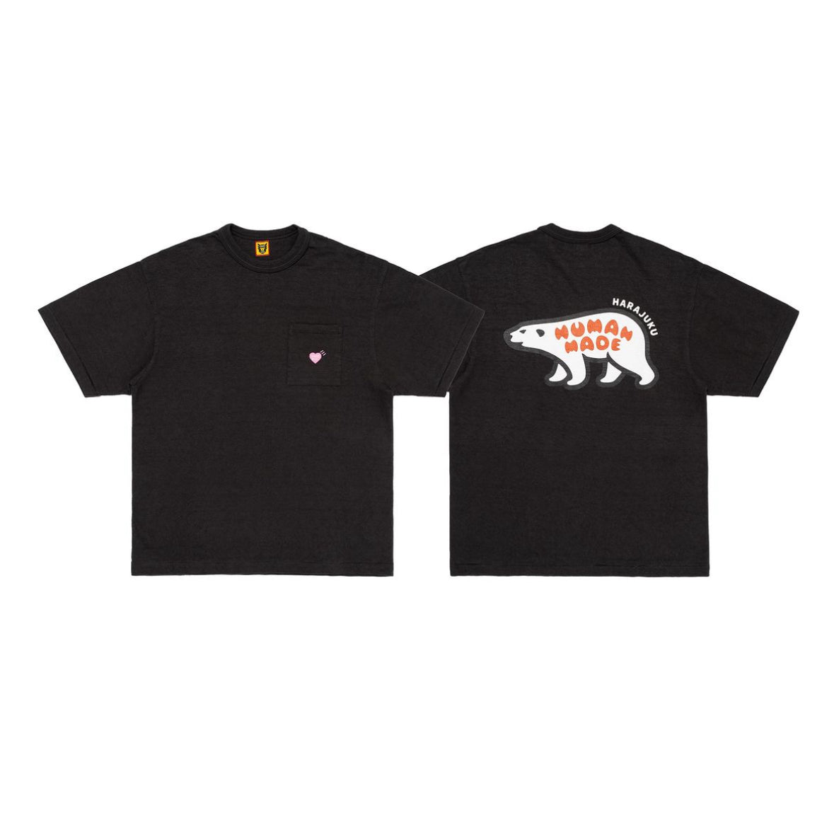 【現貨】HUMAN MADE 23AW POCKET T-SHIRT HARAJUKU (BEAR) - HM26CS051