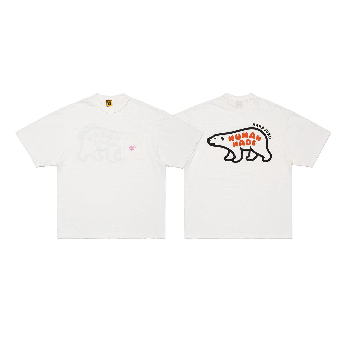 【現貨】HUMAN MADE 23AW POCKET T-SHIRT HARAJUKU (BEAR) - HM26CS051