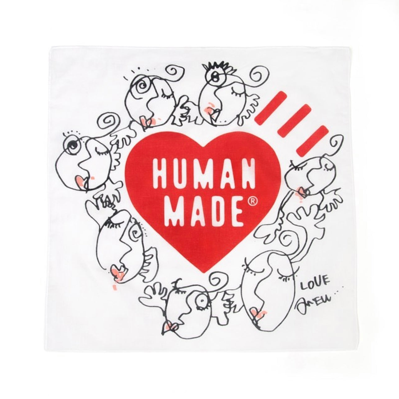 【現貨】HUMAN MADE 20AW BANDANA - XX20GD004