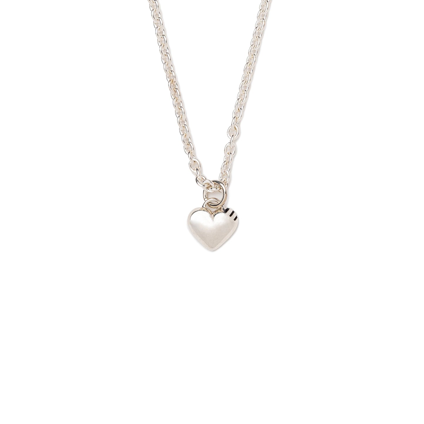【現貨】HUMAN MADE 25SS HEART SILVER NECKLACE - HM29GD071
