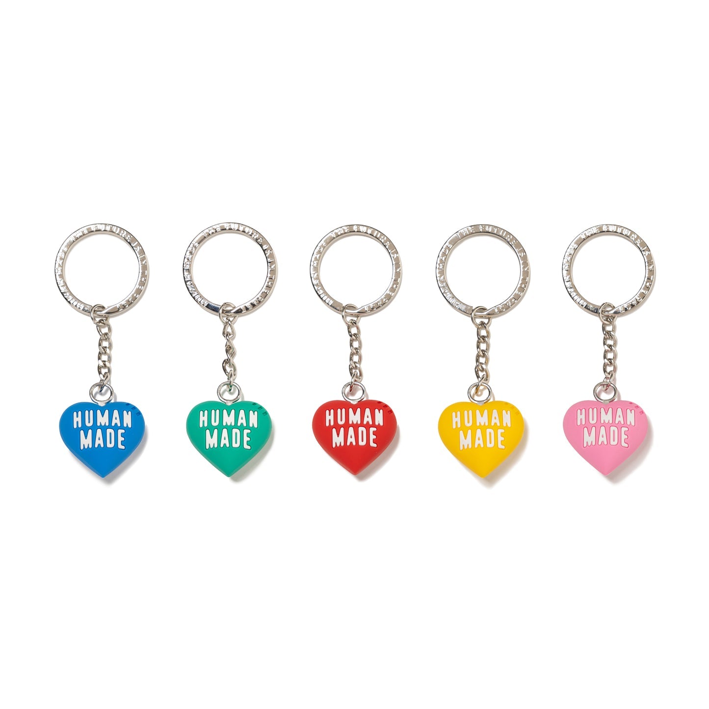【現貨】HUMAN MADE 24SS HEART RUBBER KEY CHAIN - HM27GD096