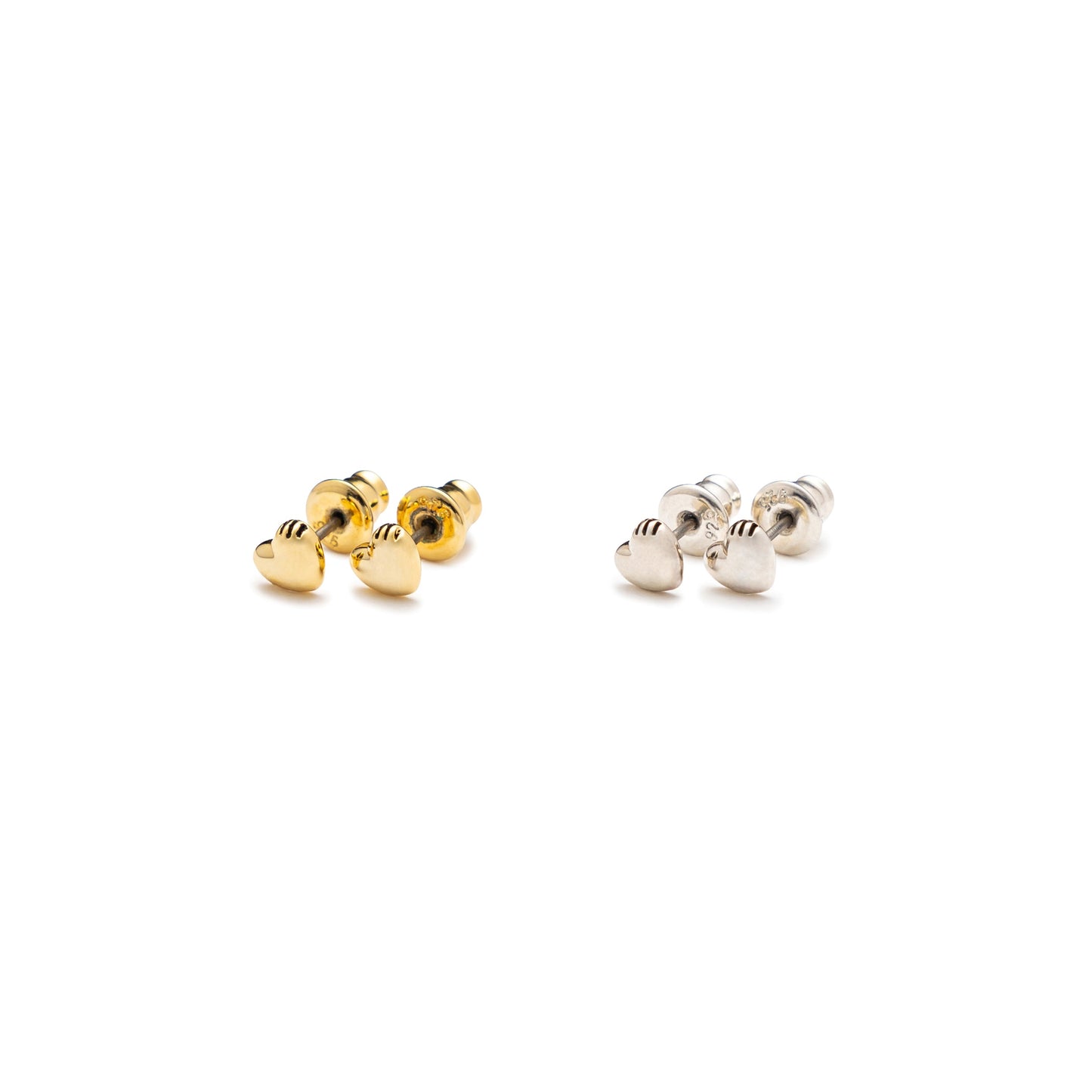 【現貨】HUMAN MADE 25SS HEART SILVER EARRINGS - HM29GD069