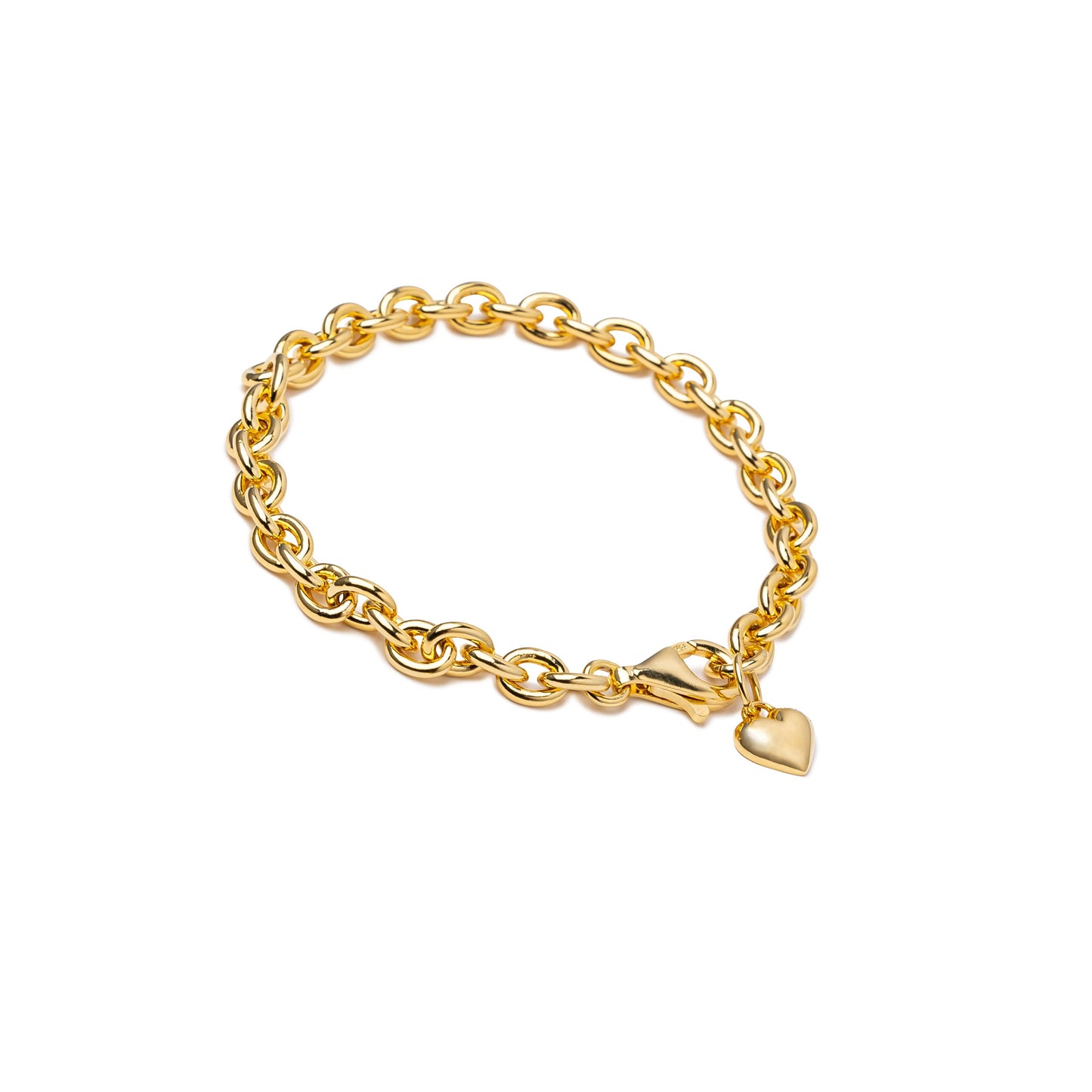 【現貨】HUMAN MADE 25SS HEART SILVER BRACELET - HM29GD070