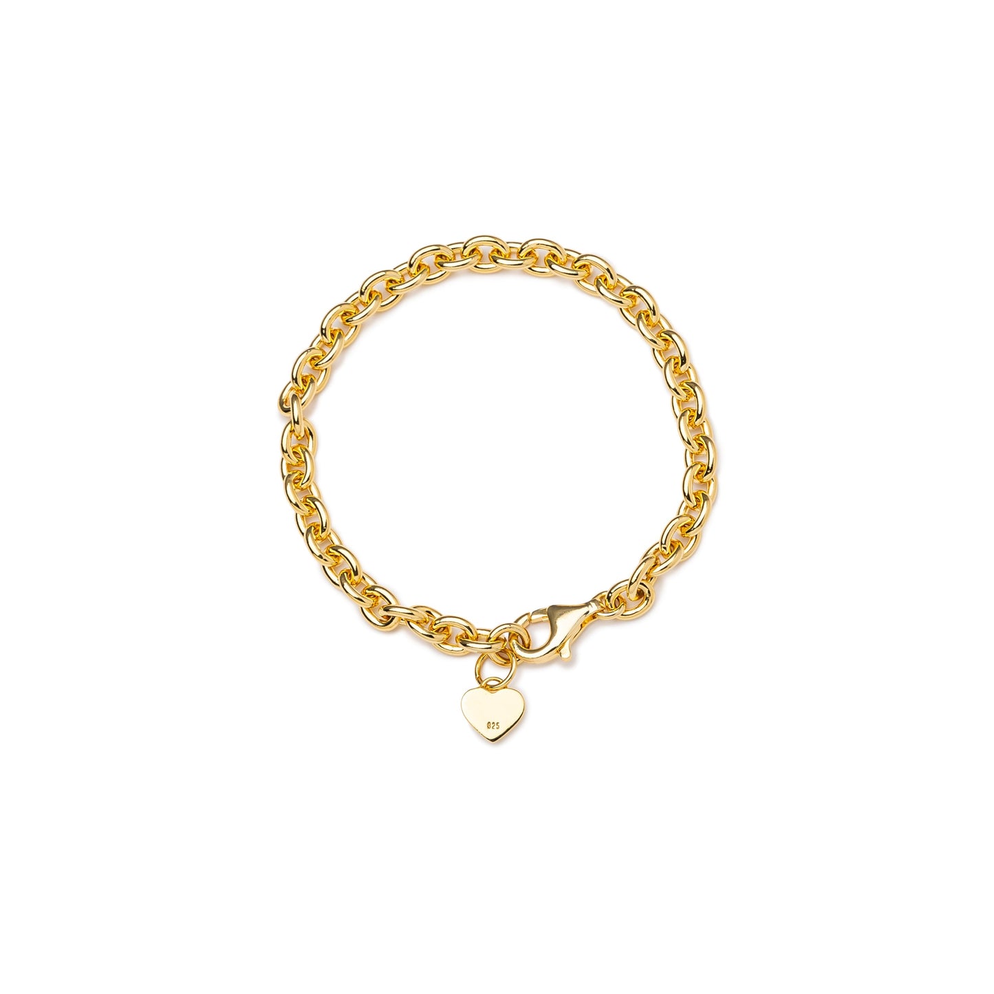 【現貨】HUMAN MADE 25SS HEART SILVER BRACELET - HM29GD070