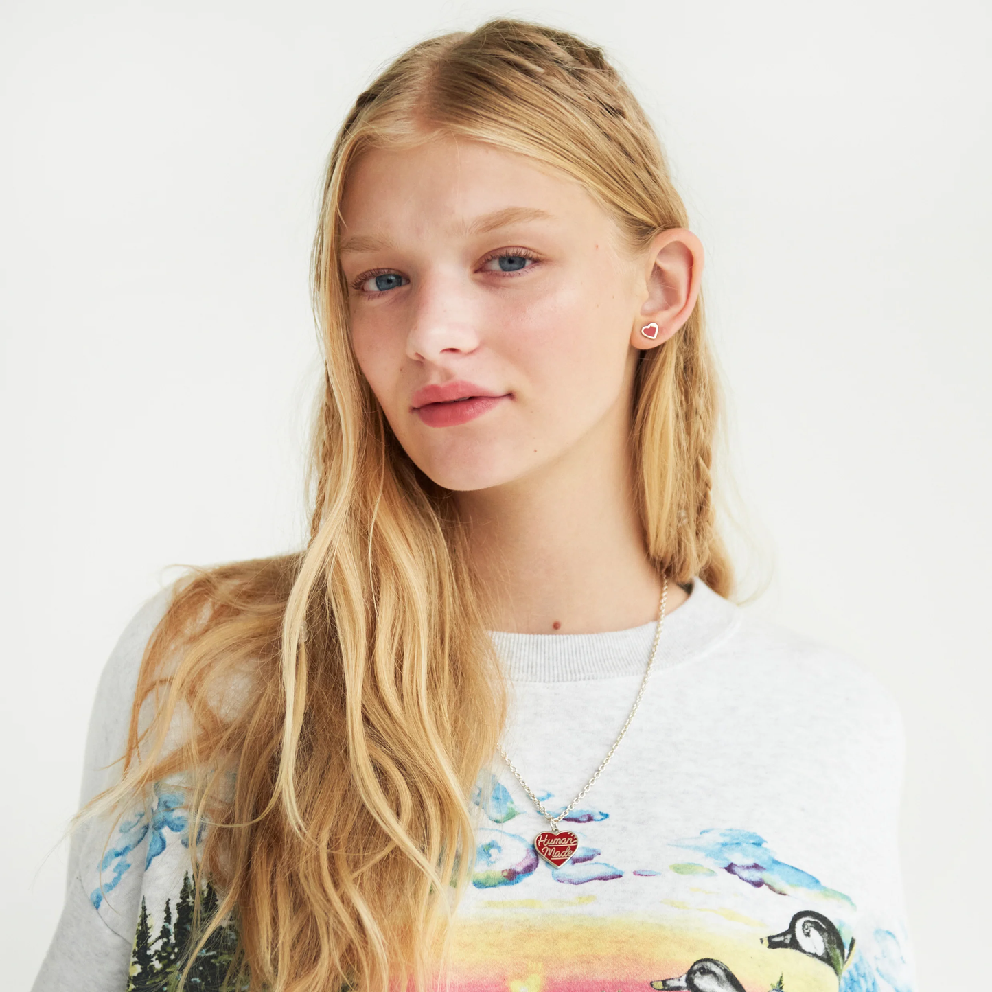 【現貨】HUMAN MADE 24SS HEART SILVER NECKLACE - HM27GD063