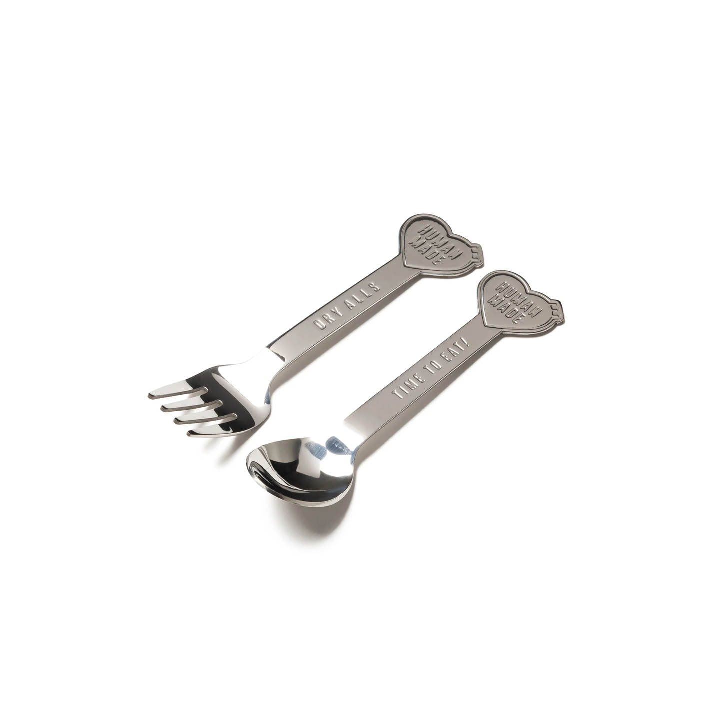 【現貨】HUMAN MADE 24SS HEART SPOON & FORK SET - HM27GD128