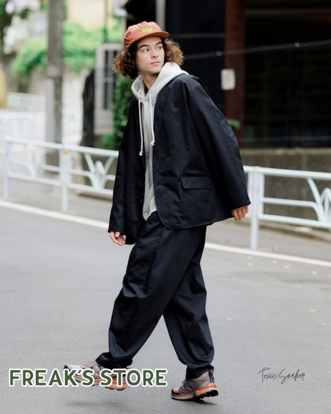 【預訂】FREAKSTORE RELAX FIT TWILL SET (JACKET + PANTS)