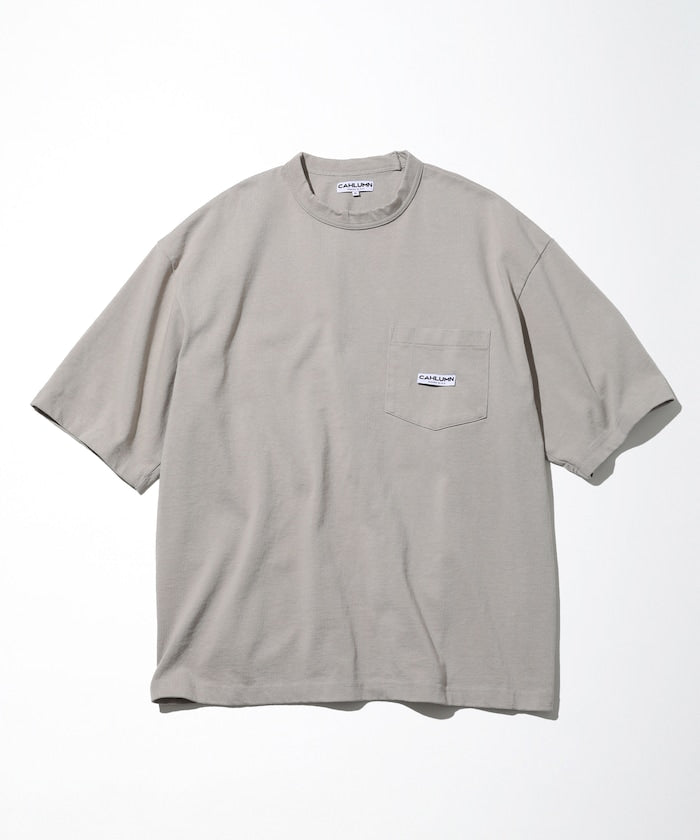 【現貨】CAHLUMN HEAVY WEIGHT JERSEY POCKET T-SHIRT - 1027390900010