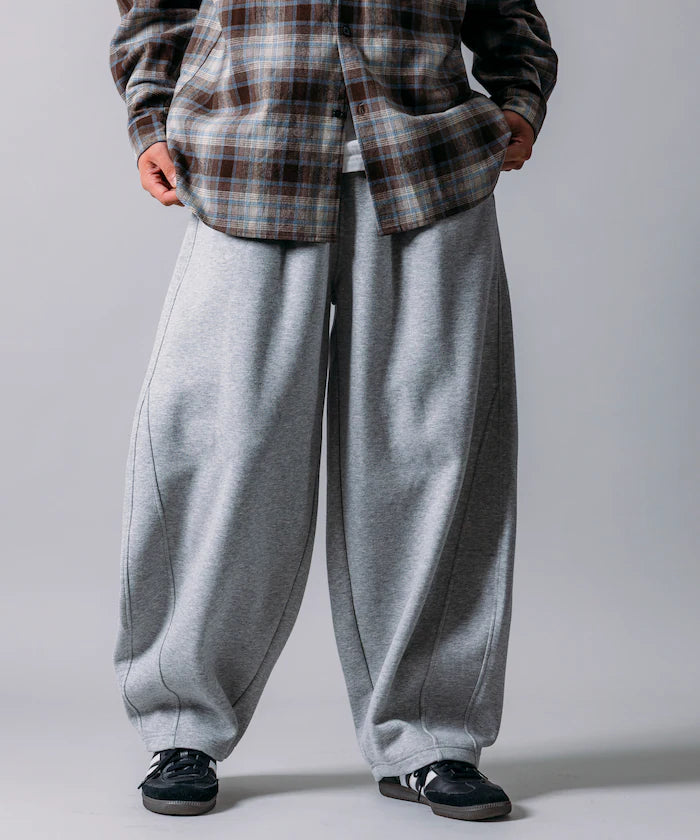【預訂】FREAKSTORE WIDE-LEG BONDED SWEATPANTS