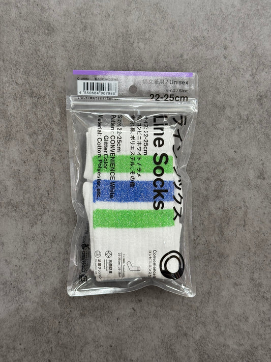 【現貨】 FAMILYMART LINE SOCKS 2026 GLITTER