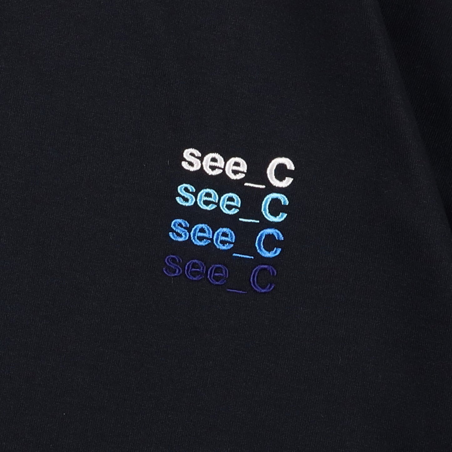 【現貨】SEE SEE x eye_C SUPER BIG SS TEE【NAVY】