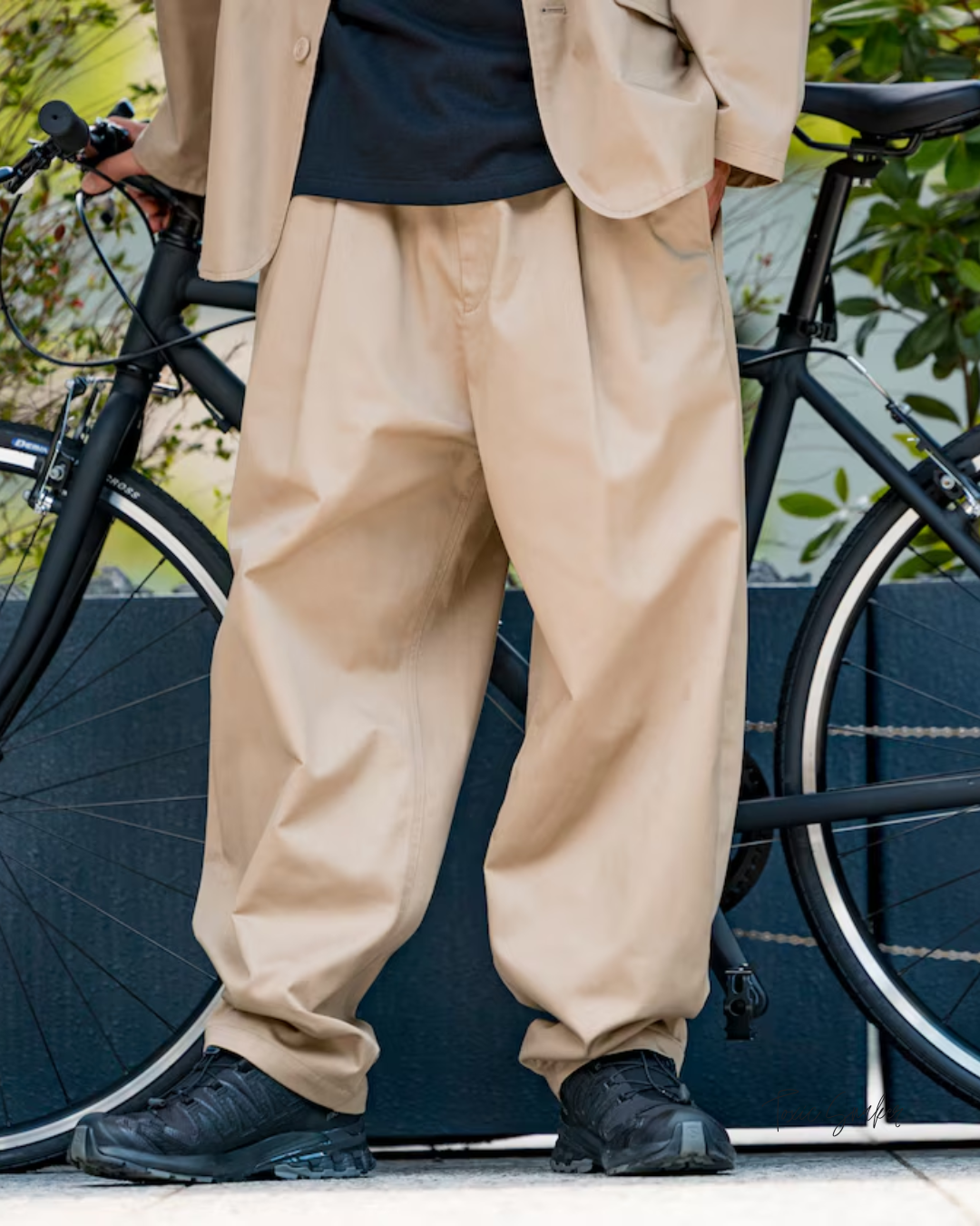 【預訂】FREAKSTORE RELAX FIT TWILL SET (JACKET + PANTS)