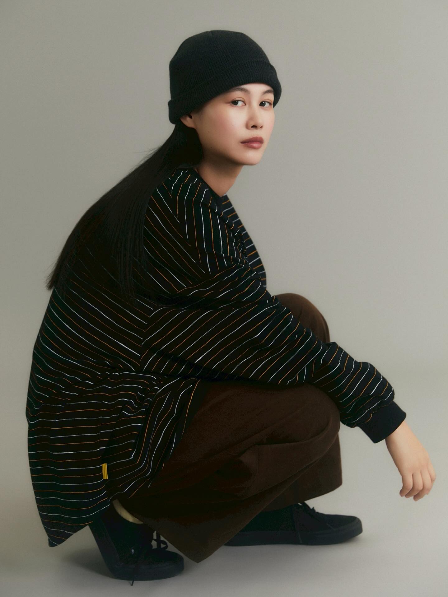 【現貨】YGM×SFC SUPER BIG LS SIDE STRIPE TEE