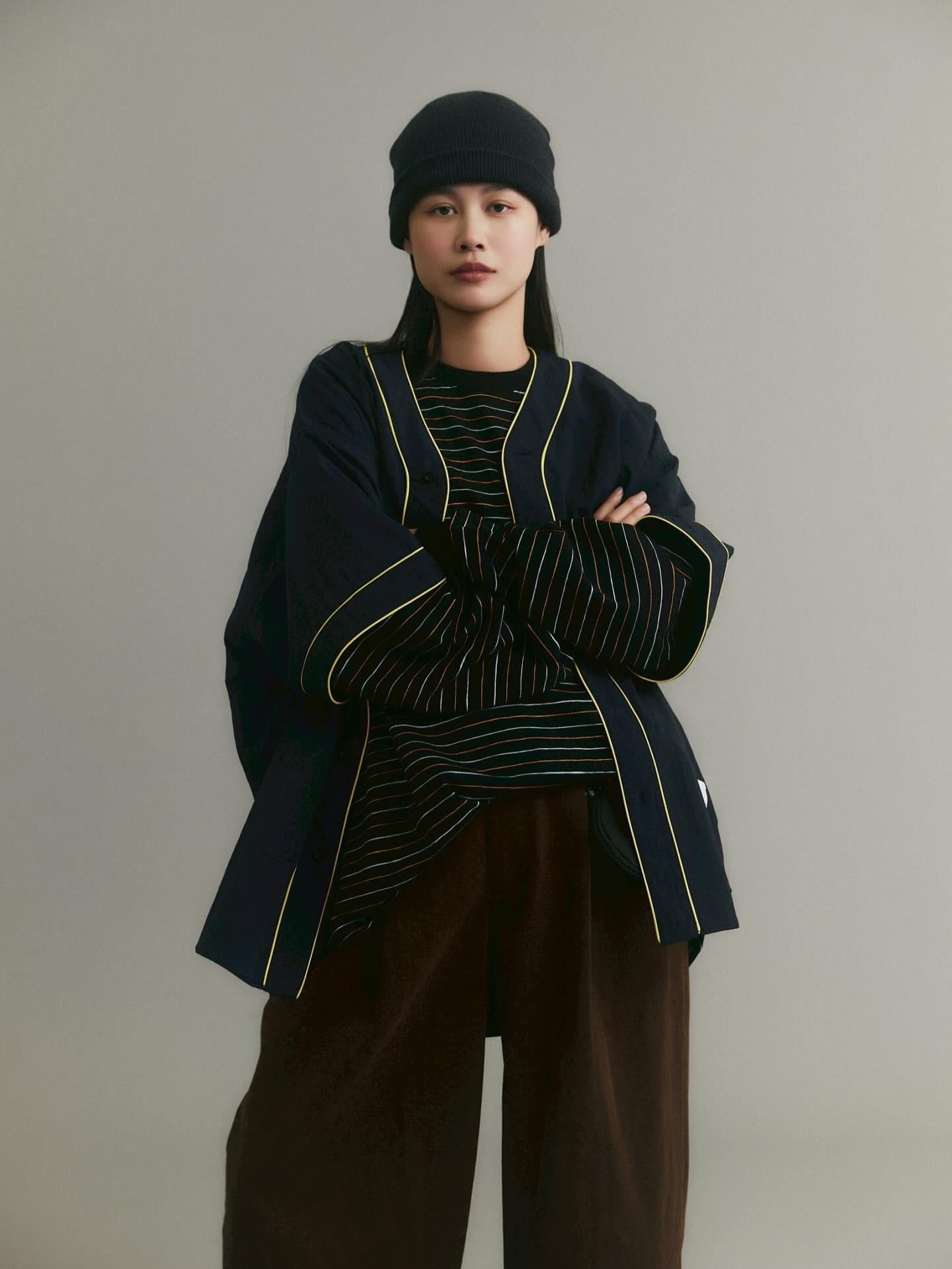 【現貨】YGM×SFC SUPER BIG LS SIDE STRIPE TEE