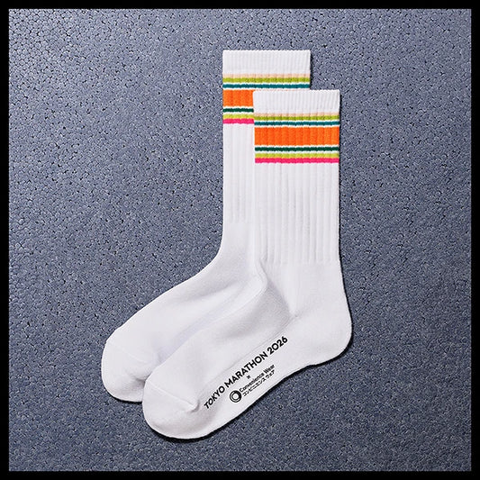 【現貨】FAMILYMART LINE SOCKS 2026 東京馬拉松
