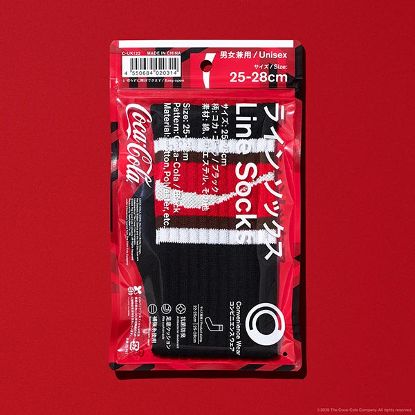 【現貨】FAMILYMART X COCACOLA LINE SOCKS