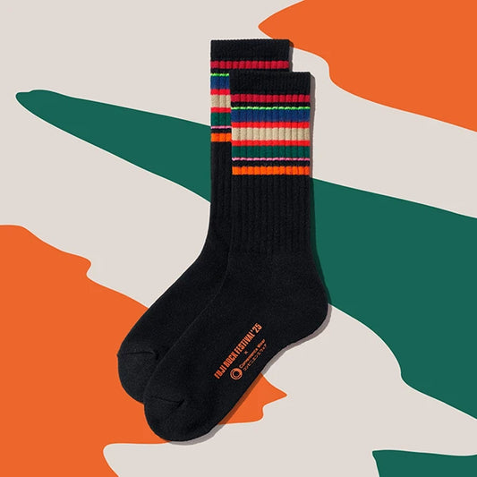 【現貨】FAMILYMART LINE SOCKS FUJI ROCK25