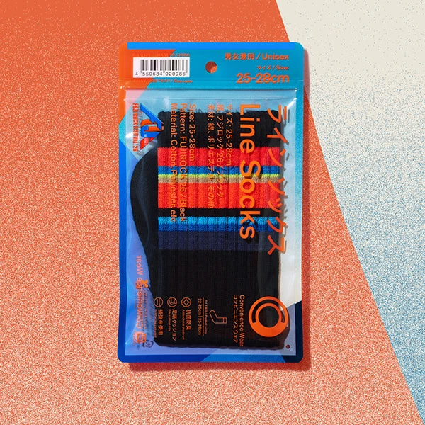【現貨】 FAMILYMART LINE SOCKS 2026 FUJI ROCK