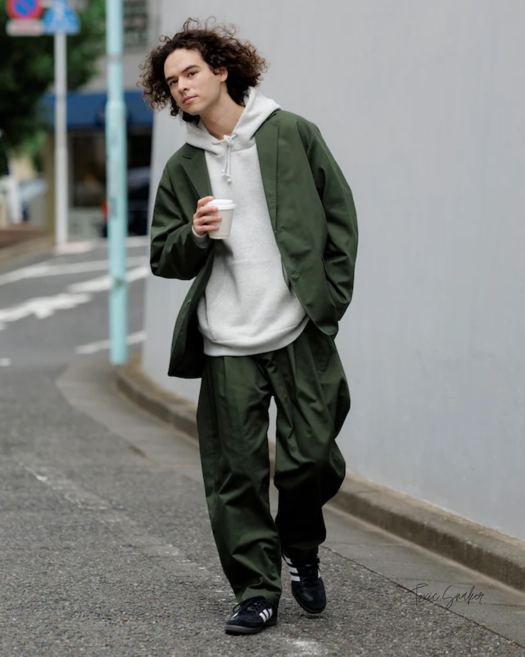 【預訂】FREAKSTORE RELAX FIT TWILL SET (JACKET + PANTS)