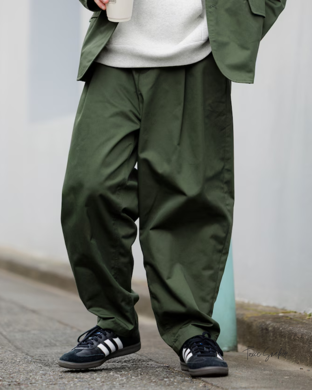 【預訂】FREAKSTORE RELAX FIT TWILL SET (JACKET + PANTS)