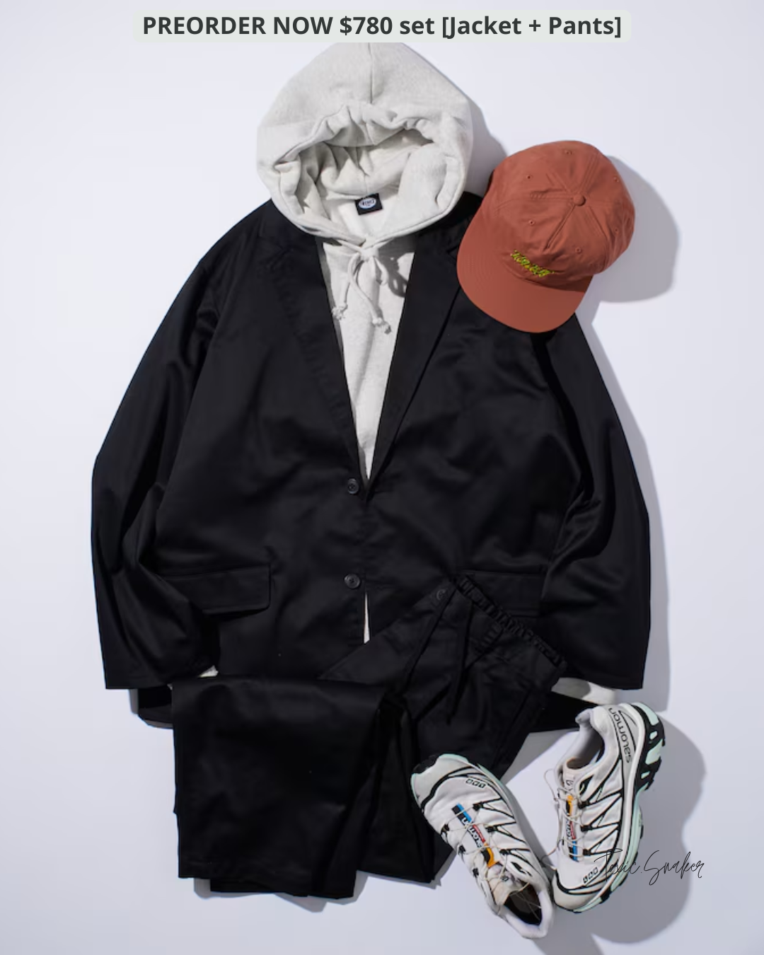 【預訂】FREAKSTORE RELAX FIT TWILL SET (JACKET + PANTS)