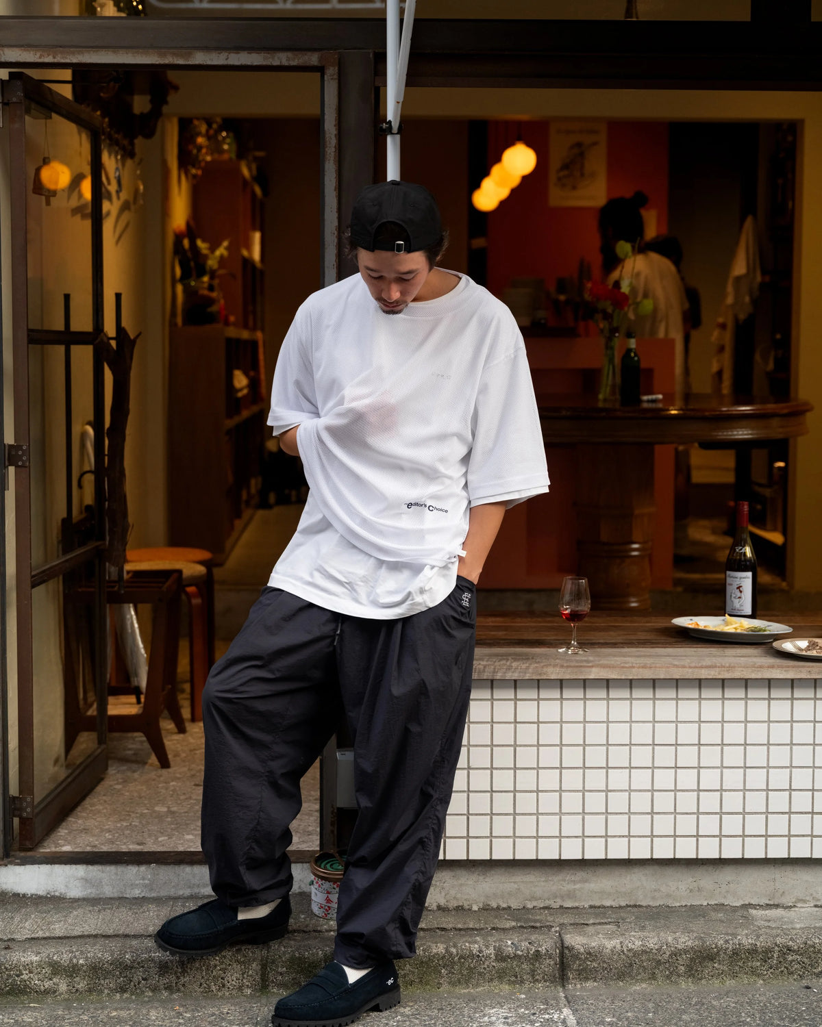 【現貨】THE E_C MESH TEE - WHITE