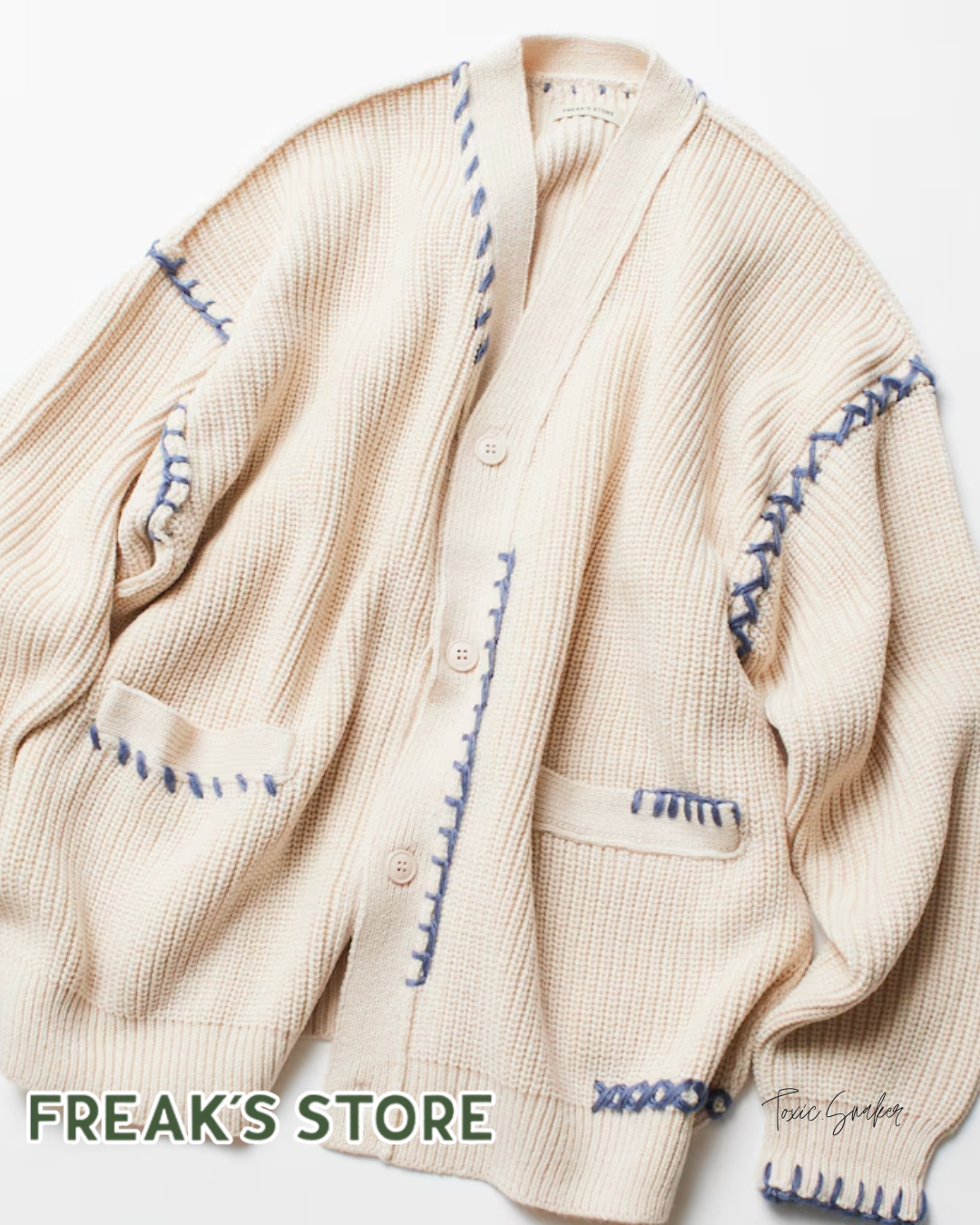 【預訂】FREAKSTORE KNIT CARDIGAN