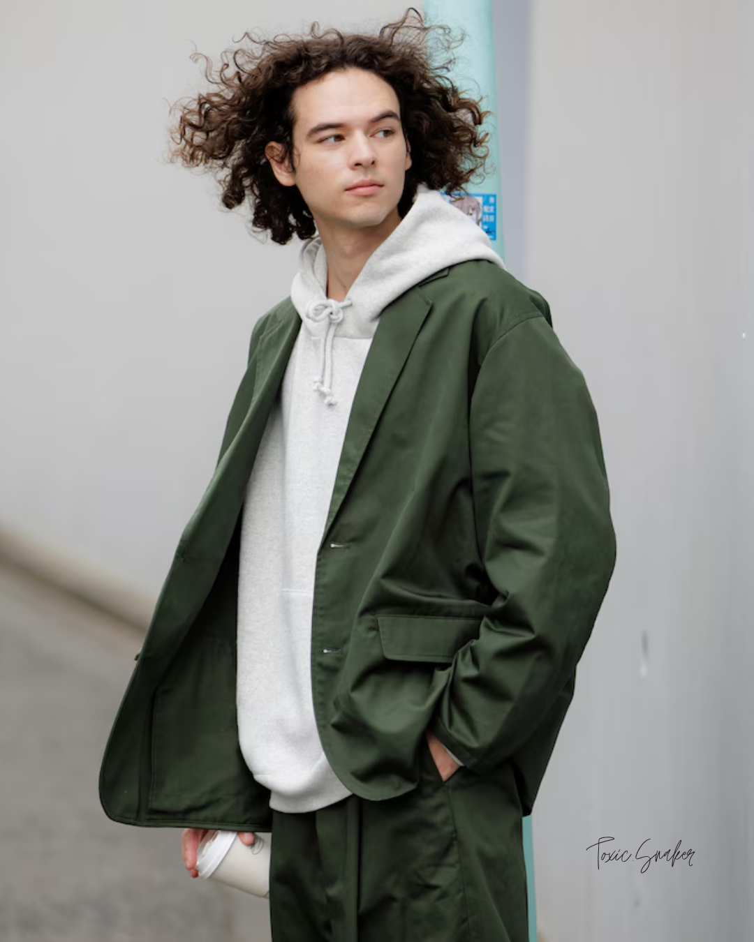 【預訂】FREAKSTORE RELAX FIT TWILL SET (JACKET + PANTS)