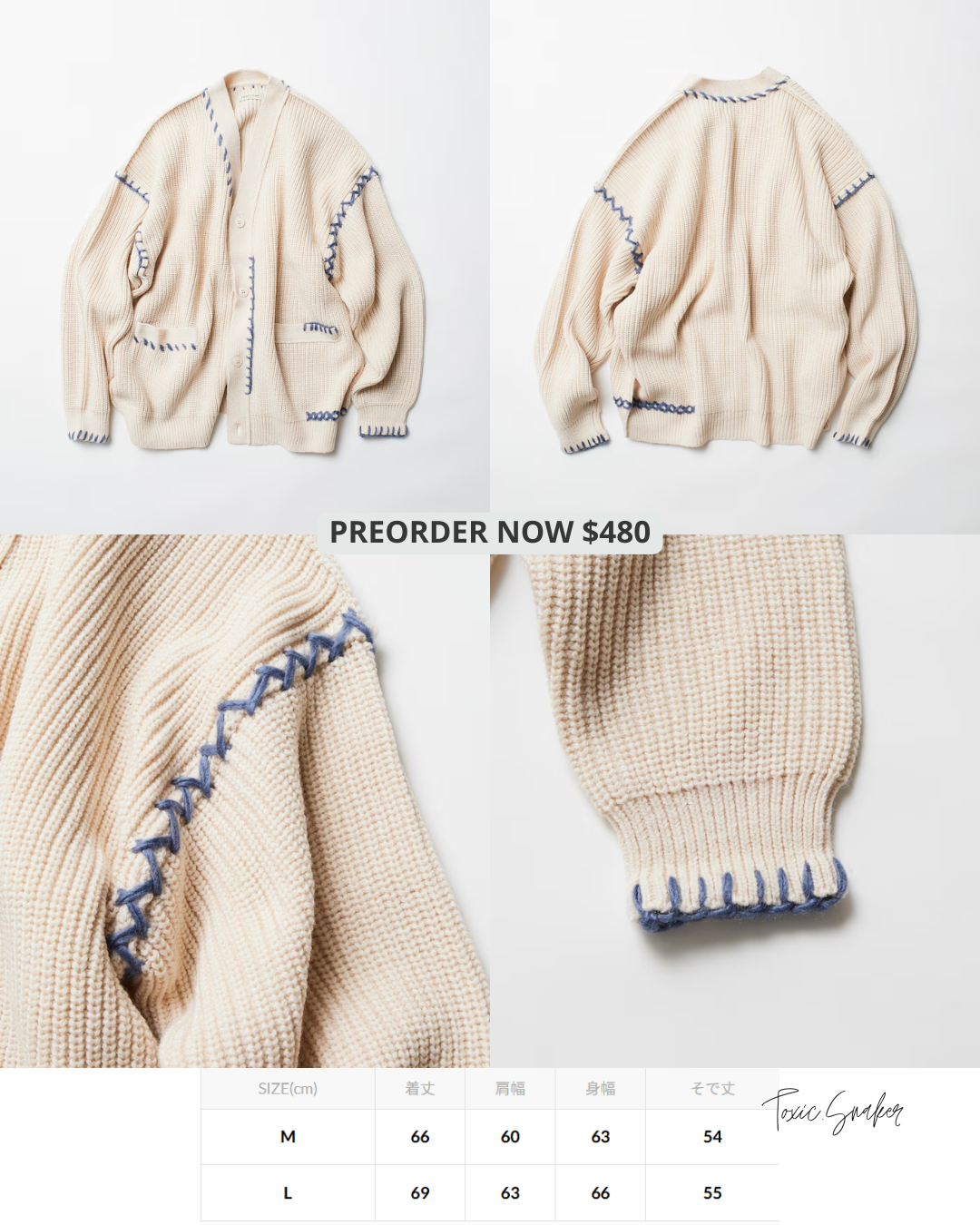 【預訂】FREAKSTORE KNIT CARDIGAN