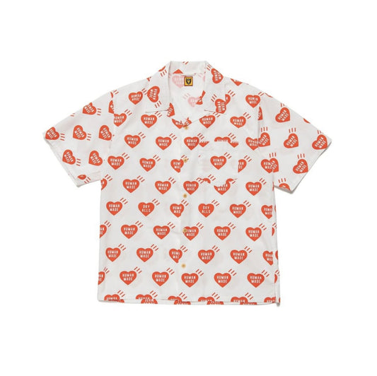 HUMAN MADE HEART ALOHA SHIRT
