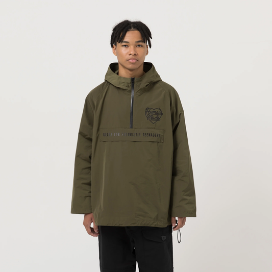 HUMAN MADE HALF-ZIP ANORAK